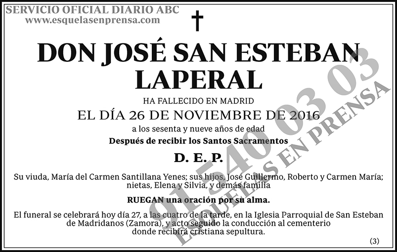 José San Esteban Laperal